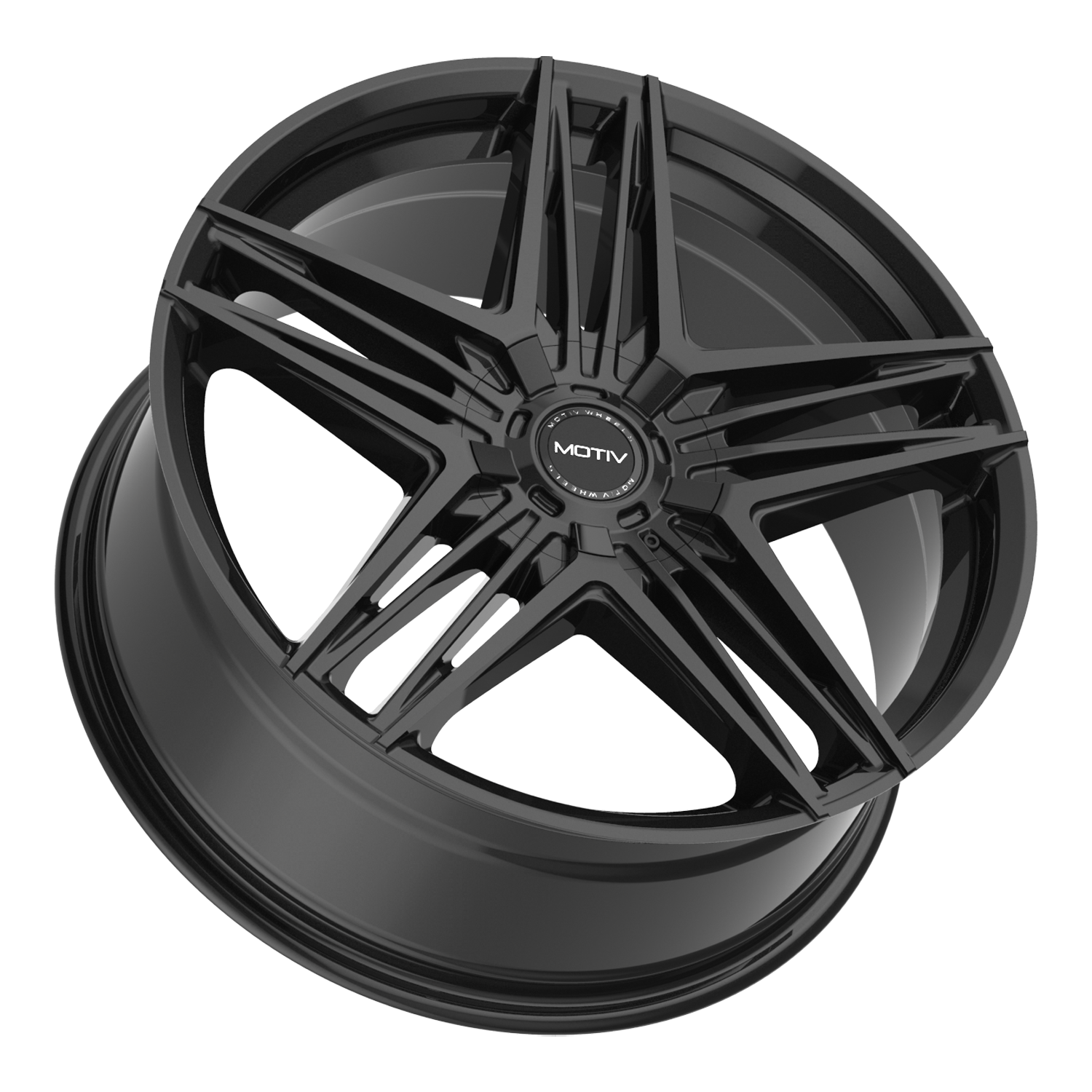 Motiv 440B Alloy Wheel 17x7.5 inches 5x4.50 / 5x108 Bolt Pattern +40 Offset