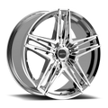 Motiv 440C 20x8.5 Cast Aluminum Wheel with 5x4.50 and 5x120 Bolt Patterns and +40 Offset
