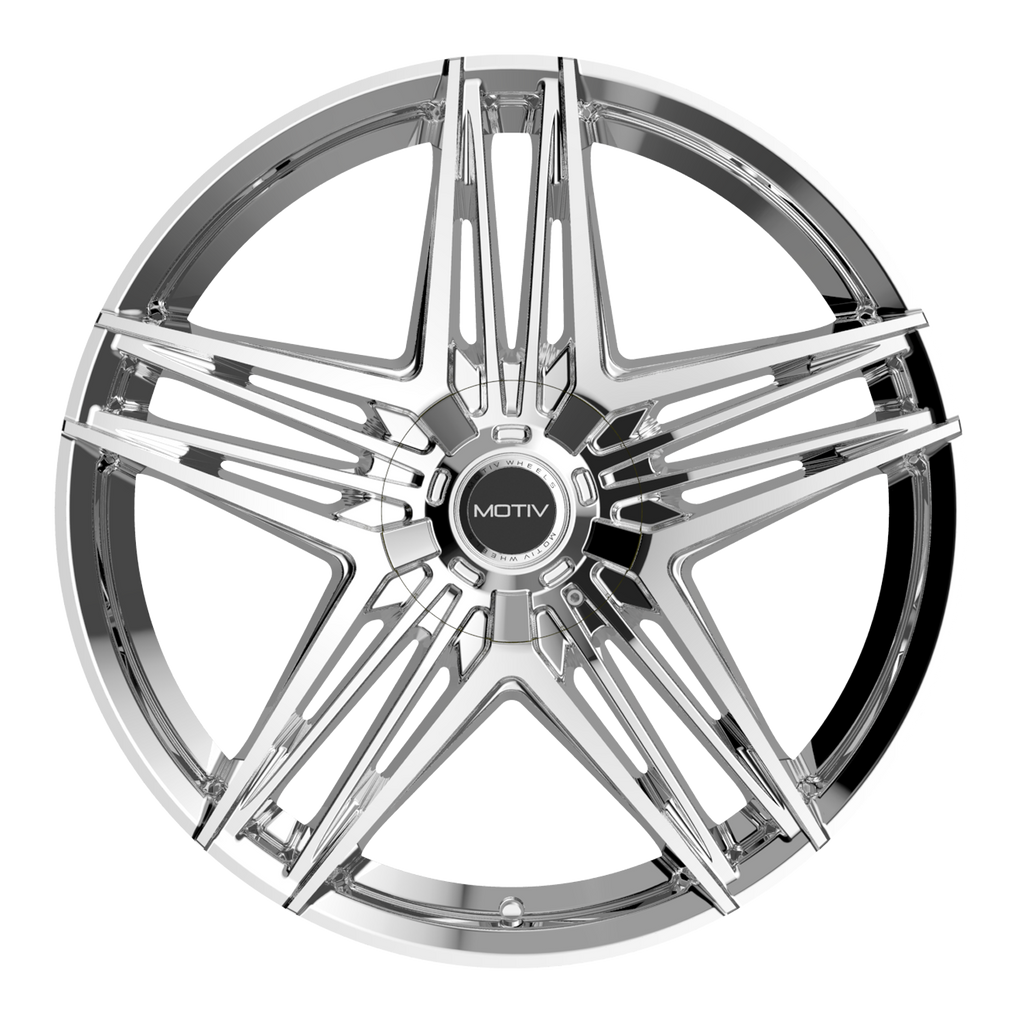 Motiv 440C 20x8.5 Cast Aluminum Wheel with 5x4.50 and 5x120 Bolt Patterns and +40 Offset