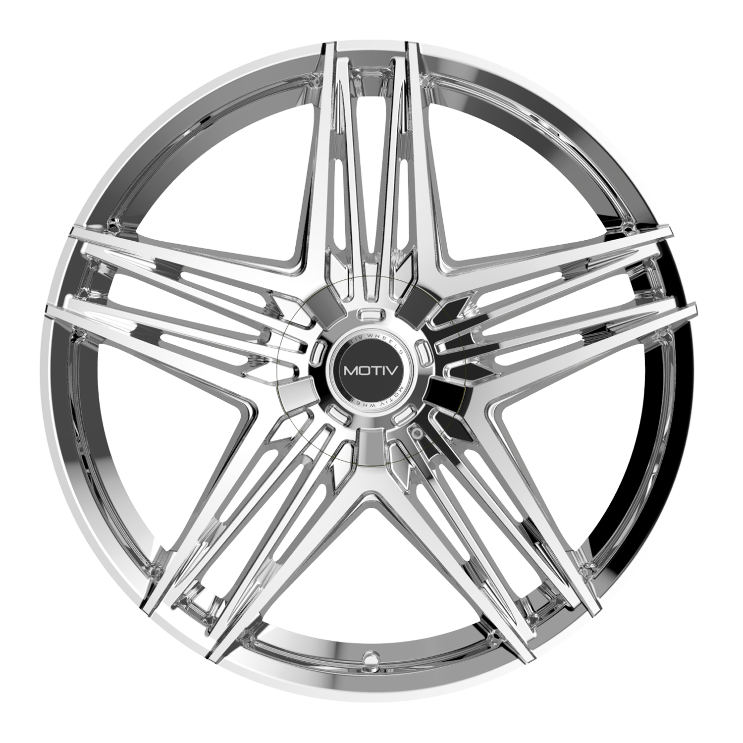 Motiv 440C 20x8.5 Cast Aluminum Wheel with 5x4.50 and 5x120 Bolt Patterns and +40 Offset