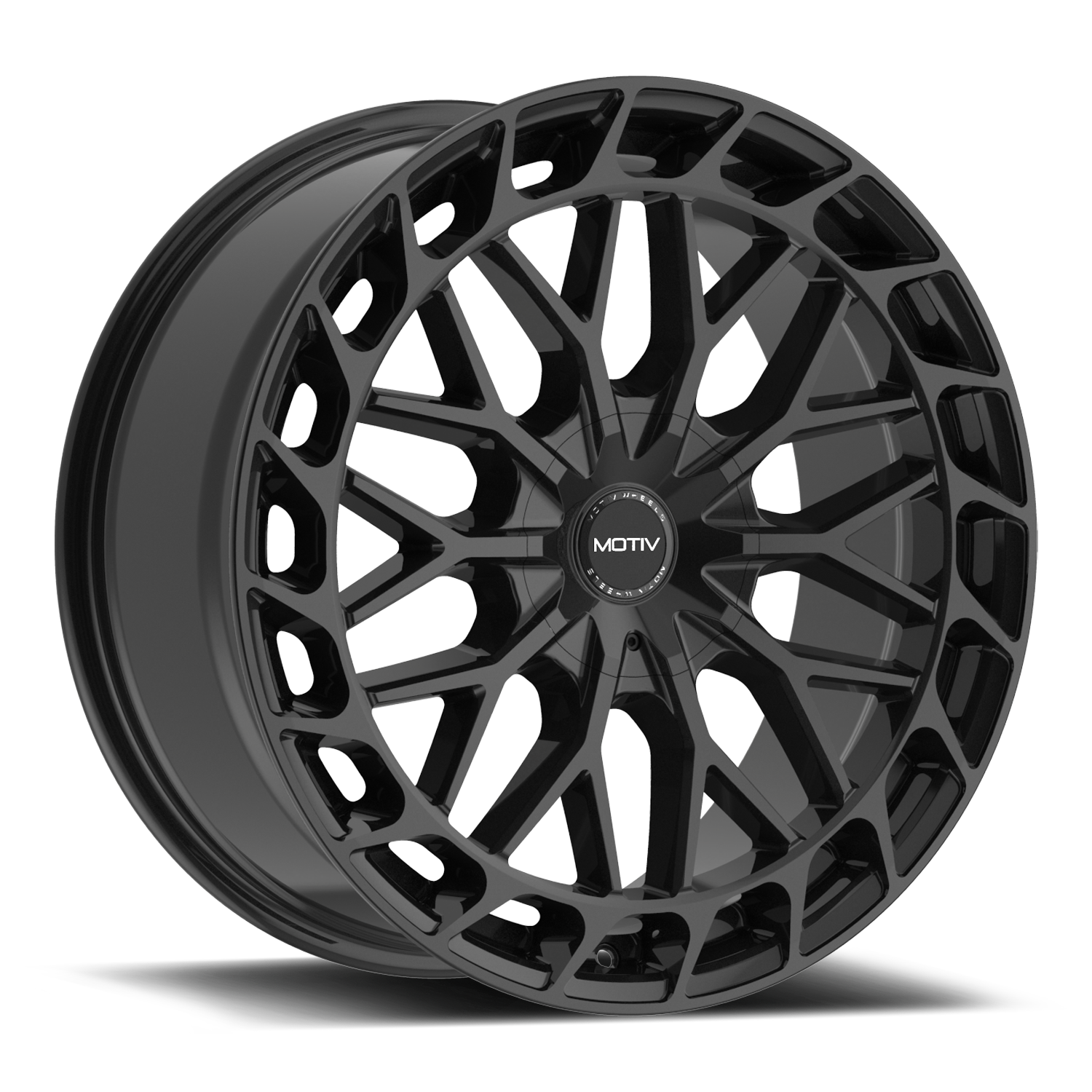Motiv 442B Alloy Wheel 20x8.5 with 5x112 and 5x4.50 Bolt Pattern, +40 Offset