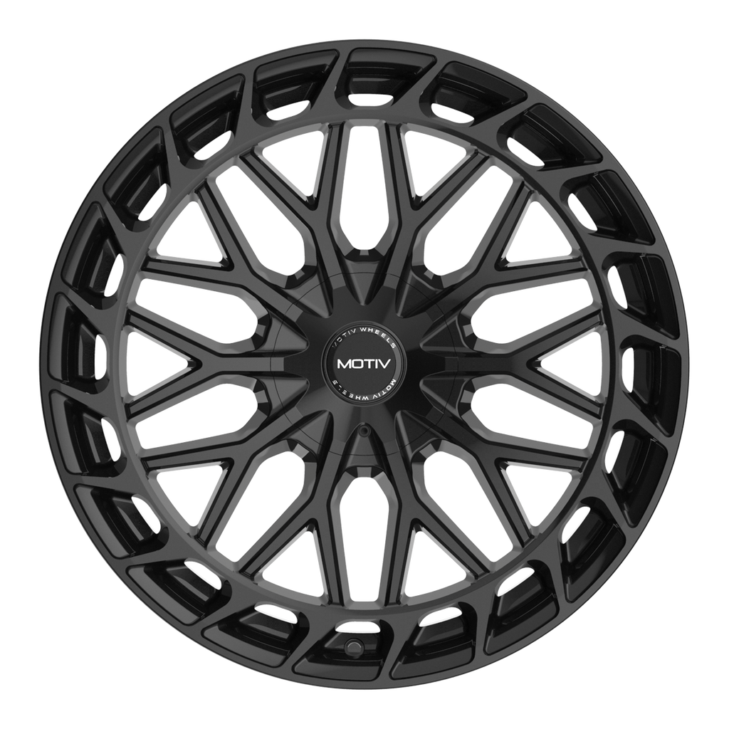 Motiv 442B Alloy Wheel 20x8.5 with 5x112 and 5x4.50 Bolt Pattern, +40 Offset