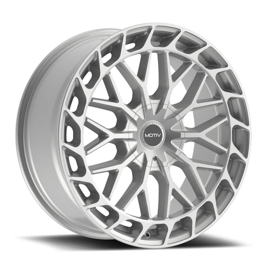 Motiv 442S 16x7.5 Cast Aluminum Wheel with 5x4.50 and 5x120 Bolt Patterns, +40 Offset