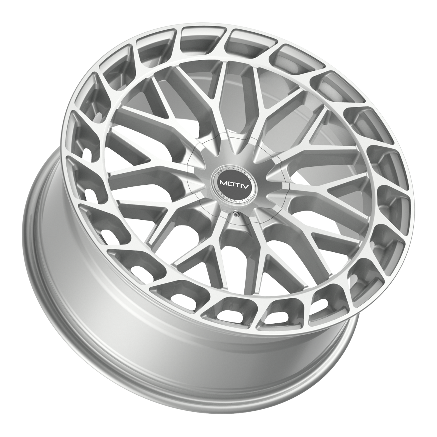 Motiv 442S 16x7.5 Cast Aluminum Wheel with 5x4.50 and 5x120 Bolt Patterns, +40 Offset