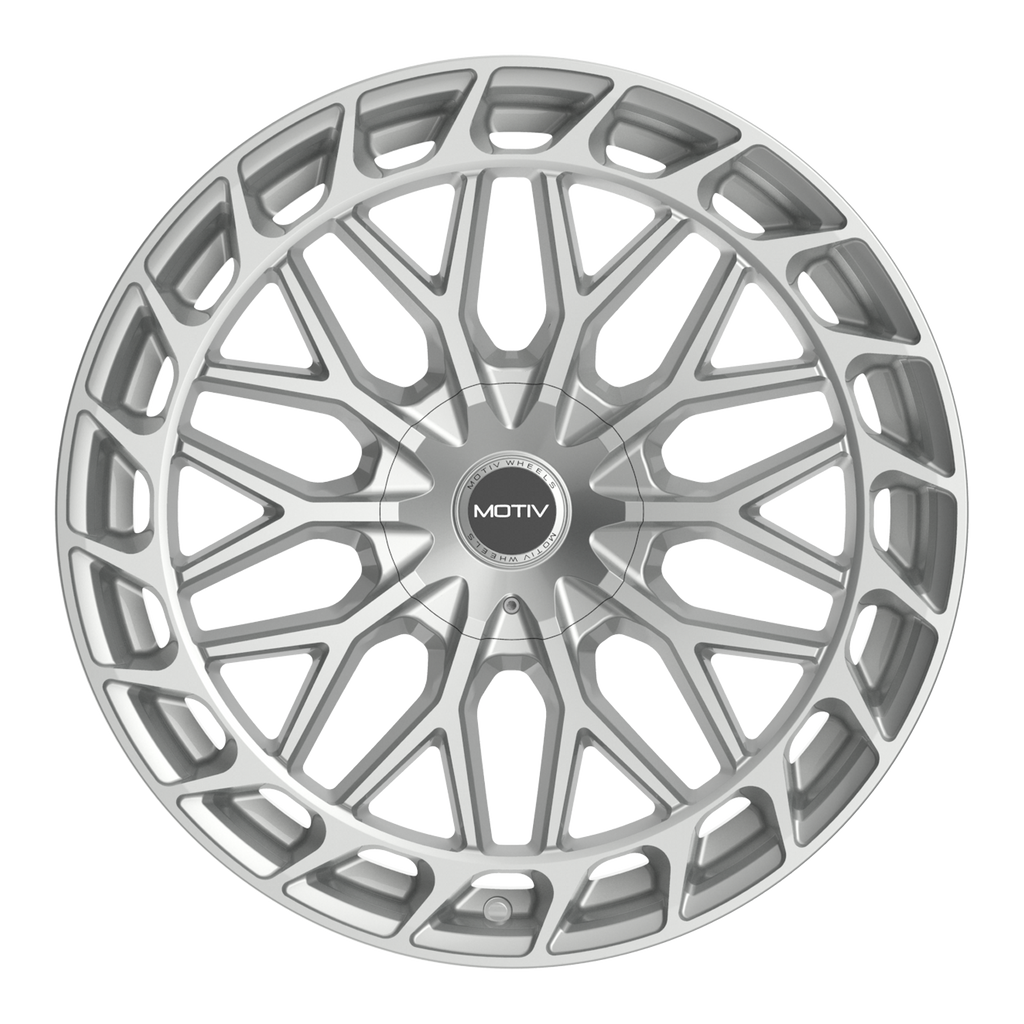 Motiv 442S 16x7.5 Cast Aluminum Wheel with 5x4.50 and 5x120 Bolt Patterns, +40 Offset