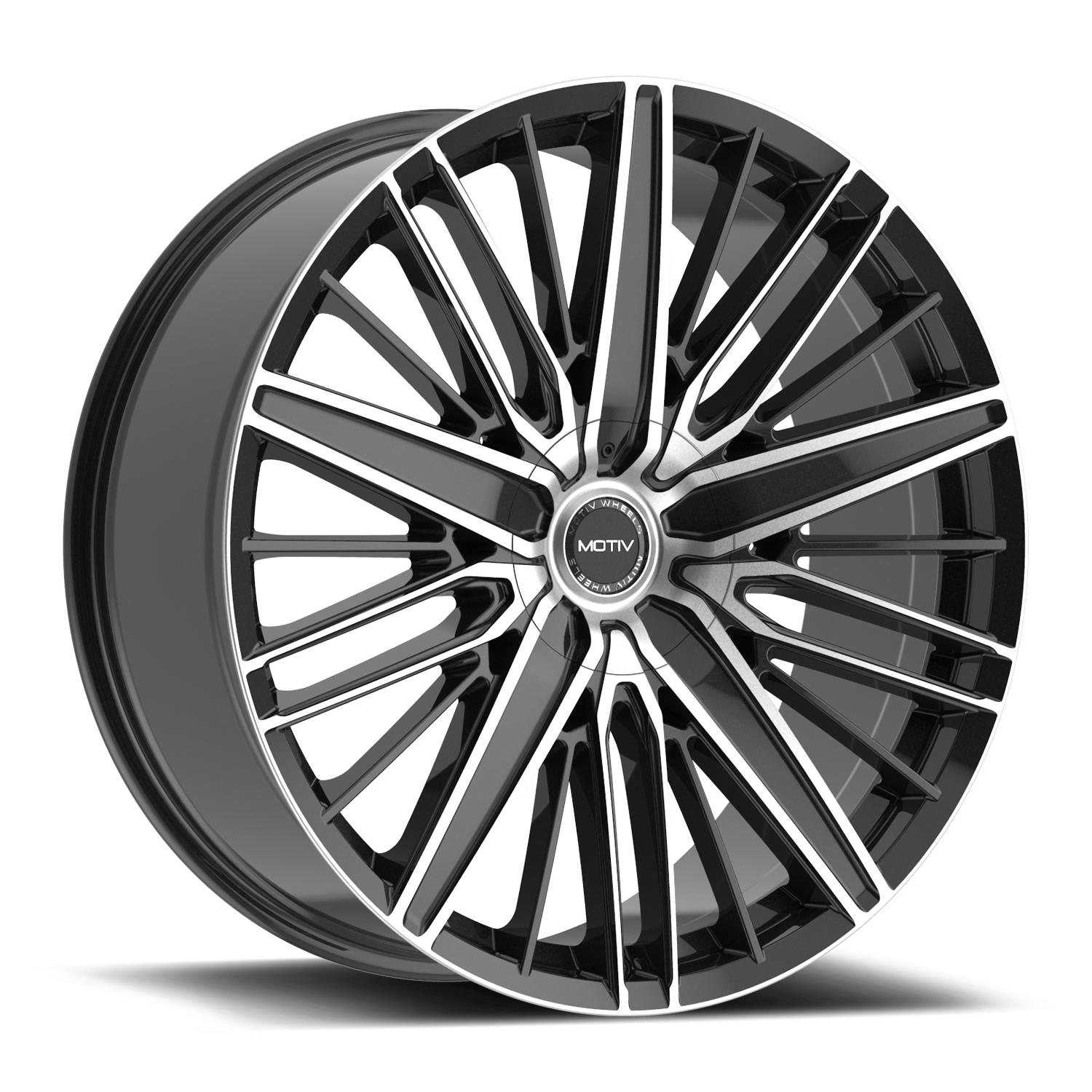 Motiv 443MB Alloy Wheel 24x9.5 inches with 5x115/5x120 Bolt Pattern and +15 Offset