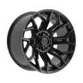 Gear Off Road 776B 20x9 Cast Aluminum Wheel with 8x6.50 Bolt Pattern and +18 Offset