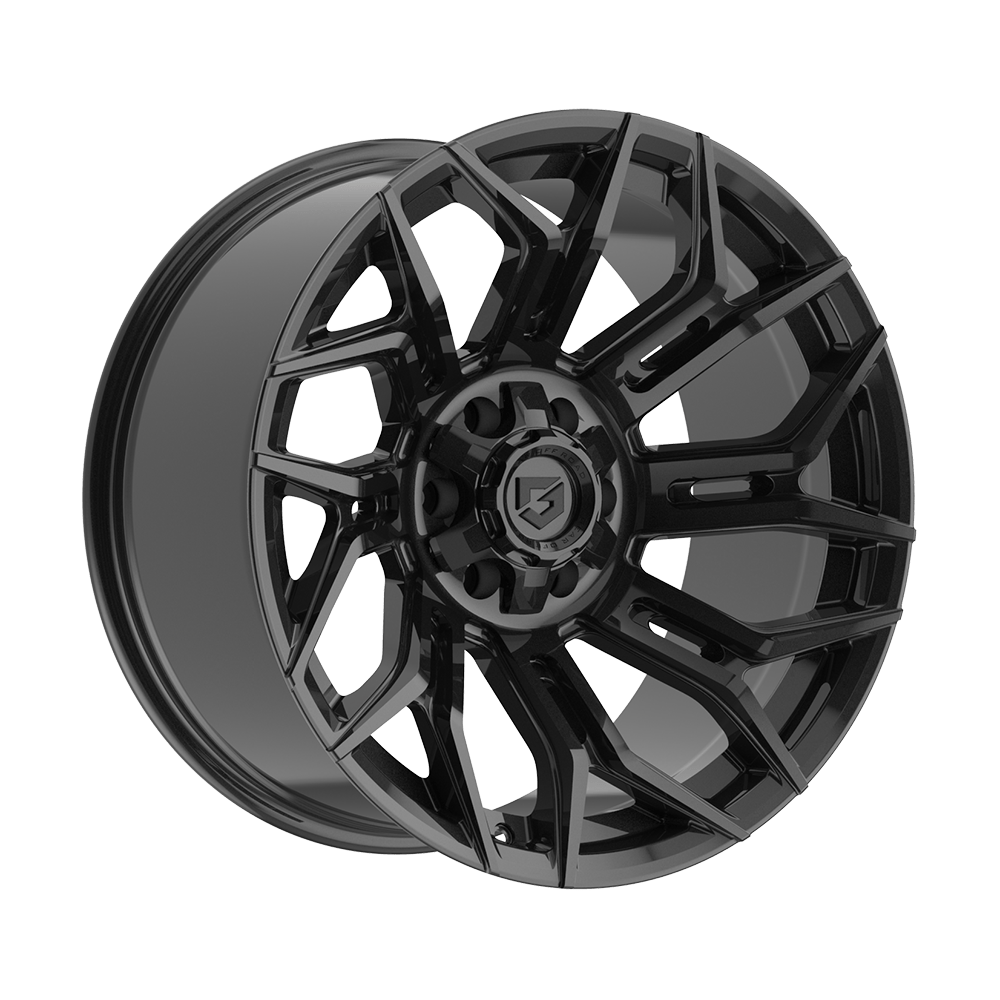 Gear Off Road 776B 20x9 Cast Aluminum Wheel with 8x6.50 Bolt Pattern and +18 Offset