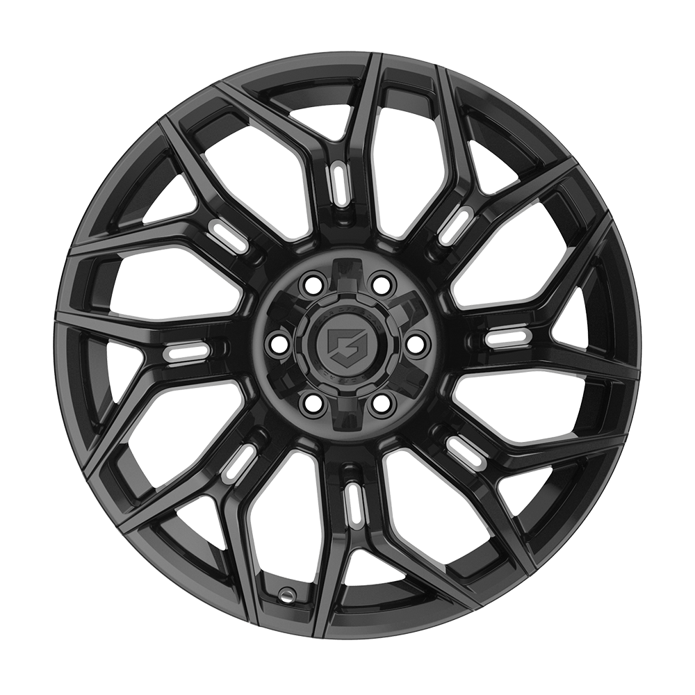 Gear Off Road 776B 20x9 Cast Aluminum Wheel with 8x6.50 Bolt Pattern and +18 Offset
