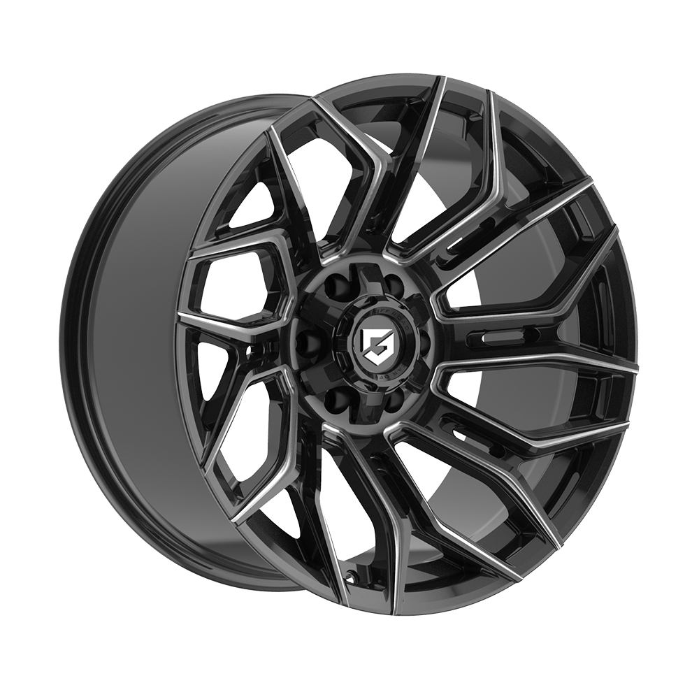 Gear Off Road 776BM 20x10 Cast Aluminum Wheel with 8x180 Bolt Pattern and -19 Offset