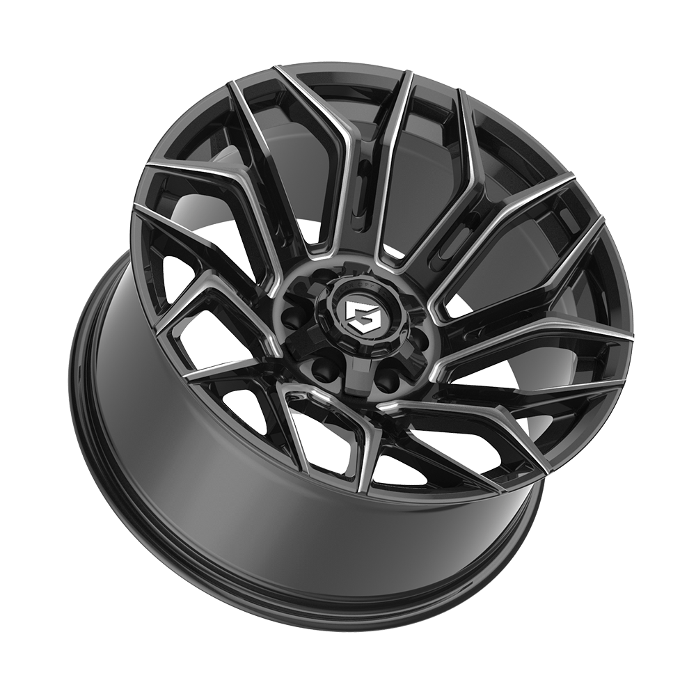 Gear Off Road 776BM 20x10 Cast Aluminum Wheel with 8x180 Bolt Pattern and -19 Offset