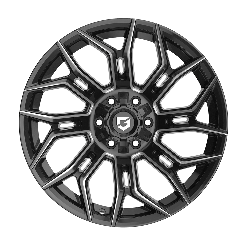 Gear Off Road 776BM 20x10 Cast Aluminum Wheel with 8x180 Bolt Pattern and -19 Offset