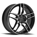 Motiv 434MB-6751840 16x7.5 Cast Aluminum Alloy Wheel with 5x100 and 5x4.50 Bolt Pattern, +40 Offset