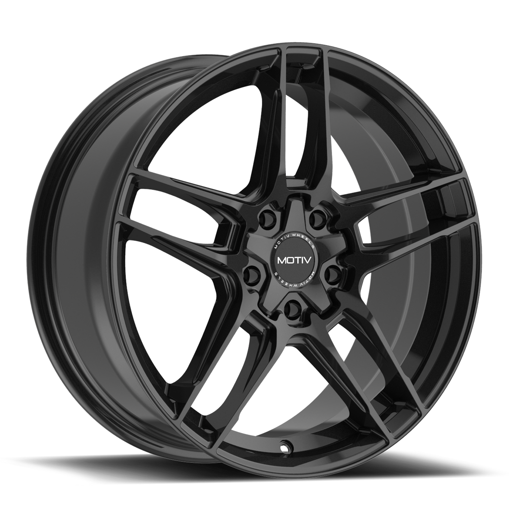 Motiv 434B-6751840 16x7.5 Cast Aluminum Wheel with +40 Offset, 5x100 Bolt Pattern