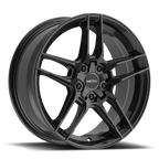 Motiv 434B-6751840 16x7.5 Cast Aluminum Wheel with +40 Offset, 5x100 Bolt Pattern