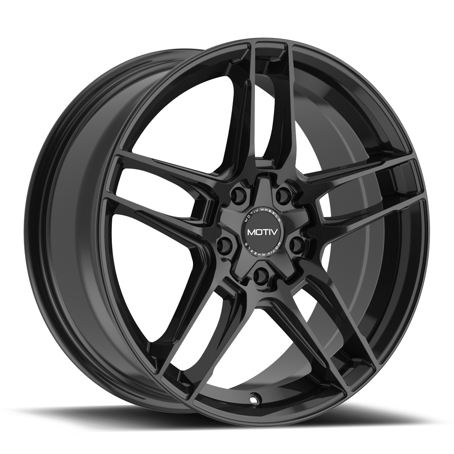 Motiv 434B-6751840 16x7.5 Cast Aluminum Wheel with +40 Offset, 5x100 Bolt Pattern