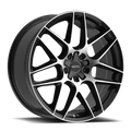 Motiv 435MB Foil 18x8 Cast Aluminum Wheel with 5x115/5x120 Bolt Pattern and +20 Offset