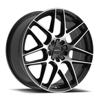 Motiv 435MB Foil 18x8 Cast Aluminum Wheel with 5x115/5x120 Bolt Pattern and +20 Offset
