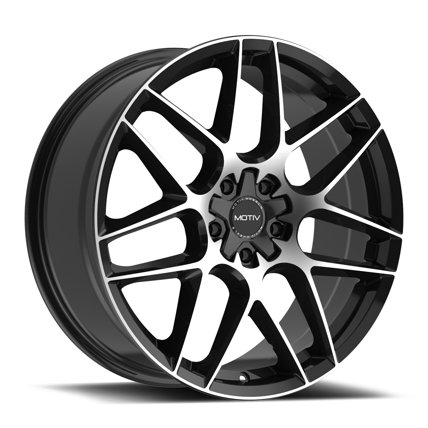 Motiv 435MB Foil 18x8 Cast Aluminum Wheel with 5x115/5x120 Bolt Pattern and +20 Offset