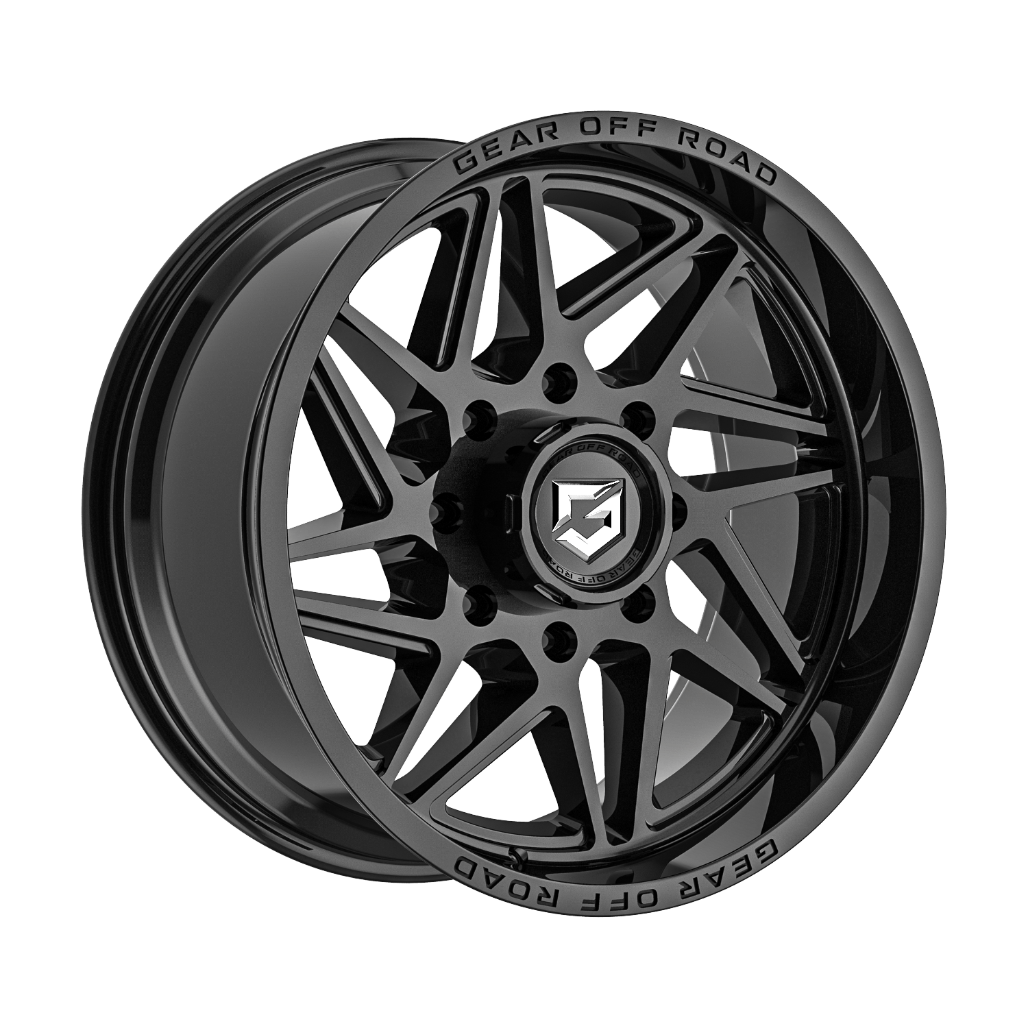 22X10 GEAR 761B RATIO OFF-ROAD WHEELS - 8X170 WITH  -19 OFFSET