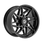 Gear Off Road 761B Cast Aluminum 17x9 Wheel with 6x135 and 6x5.50 Bolt Patterns and +00 Offset