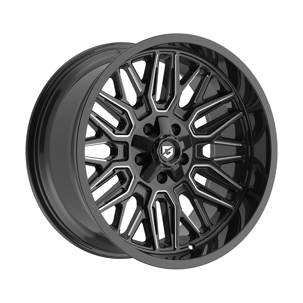 Gear Off Road 775BM Cast Aluminum Off-Road Wheel 20x9 with 5X5.00 / 5X5.50 Bolt Patterns, +18 Offset