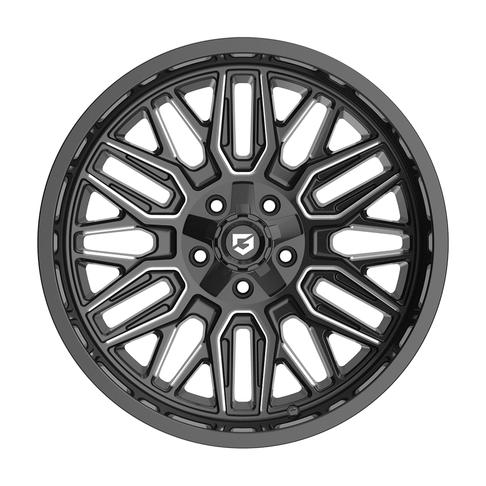 Gear Off Road 775BM 22x10 Cast Aluminum Wheel with 8x170 Bolt Pattern and -19 Offset
