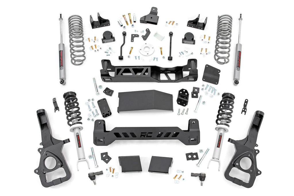 6” Rough Country Lift Kit Ram 1500 4WD (2019-2024) - Without 22in Factory Wheels - N3 Struts w/ N3 Rear Shocks