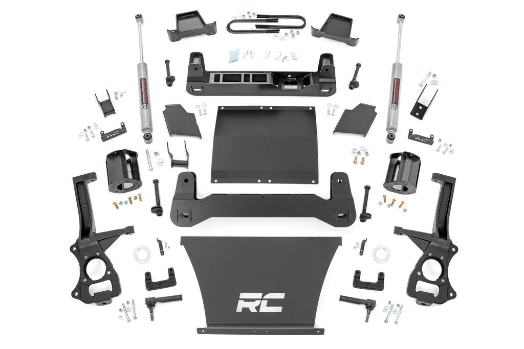 6" ROUGH COUNTRY LIFT KIT - 2025-2026 CHEVY SILVERADO 1500 4WD - 2.7L TurboMax or 3.0L Turbo Diesel