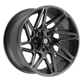 Gear Off Road 777BM 20x10 Cast Aluminum Wheel with 8x180 Bolt Pattern and -19 Offset