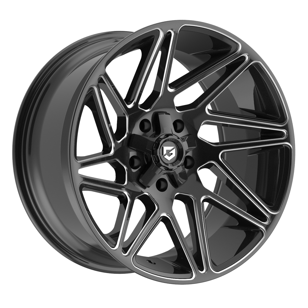 Gear Off Road 777BM 20x10 Cast Aluminum Wheel with 8x170 Bolt Pattern and -19 Offset