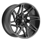 Gear Off Road 777BM 20x9 Cast Aluminum Wheel with 5x5.00 / 5x5.50 Bolt Pattern and +00 Offset