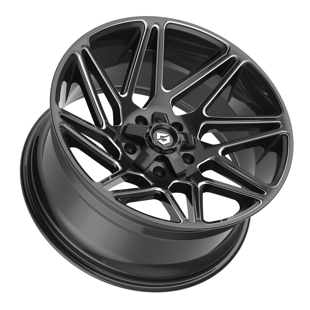 Gear Off Road 777BM 20x10 Cast Aluminum Wheel with 8x180 Bolt Pattern and -19 Offset