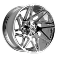 Gear Off Road 777C 20x10 Cast Aluminum Wheel with 5x5.00 / 5x5.50 Bolt Pattern and -19 Offset