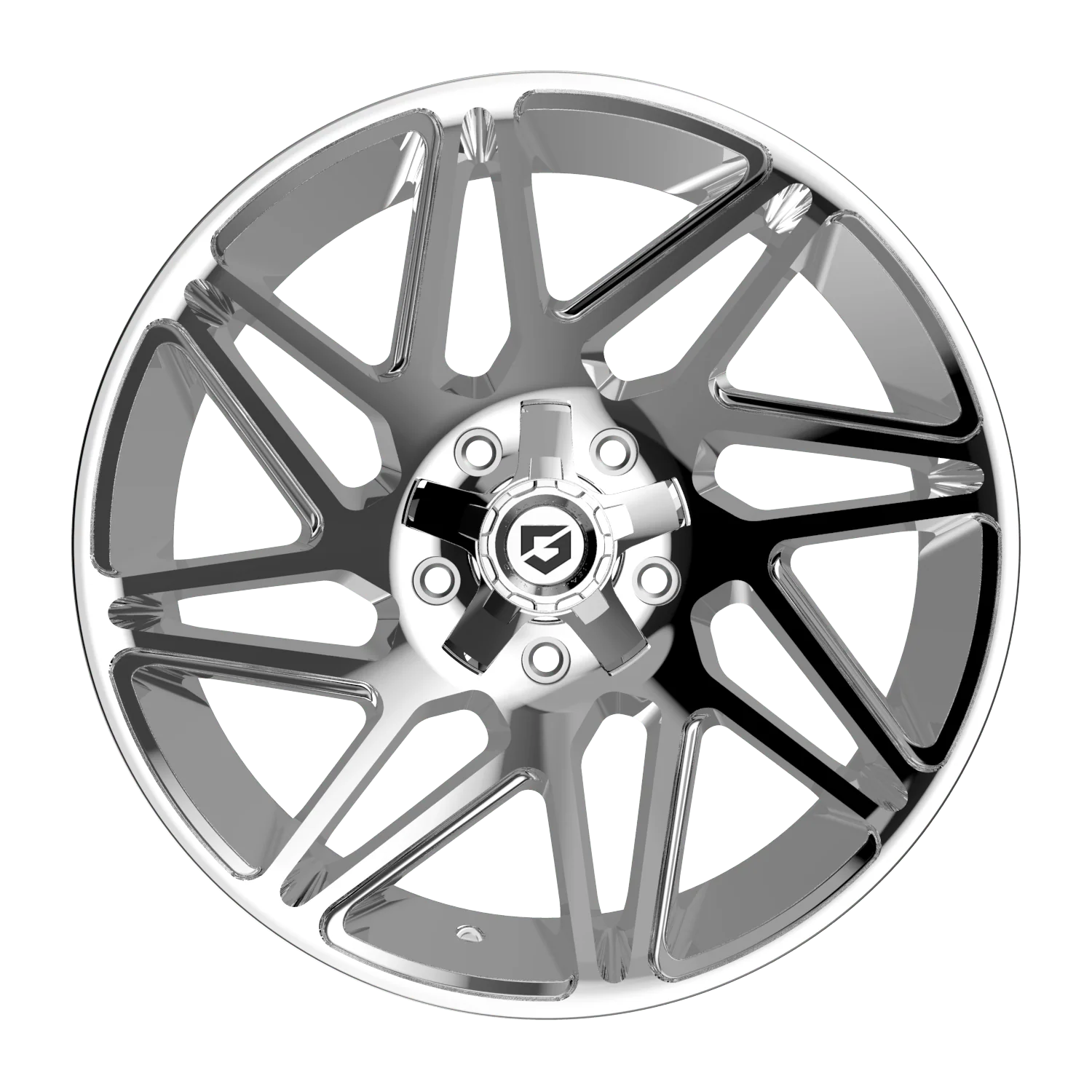 Gear Off Road 777C 20x10 Cast Aluminum Wheel with 8x180 Bolt Pattern and -19 Offset