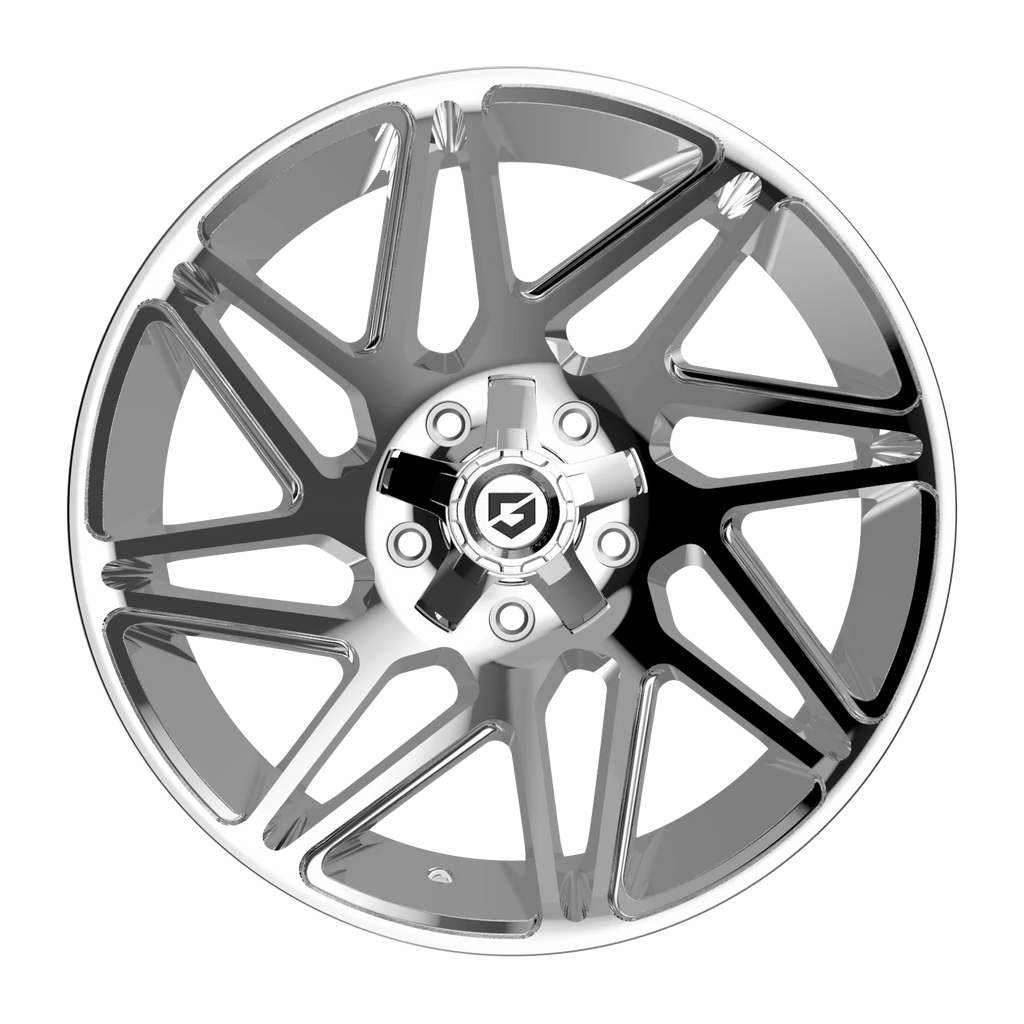 Gear Off Road 777C 20x9 Cast Aluminum Wheel with 8x6.50 Bolt Pattern and +00 Offset
