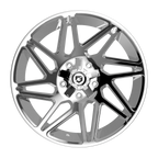 Gear Off Road 777C 20x9 Cast Aluminum Off-Road Wheel with 6x135 and 6x5.50 Bolt Pattern, +18 Offset