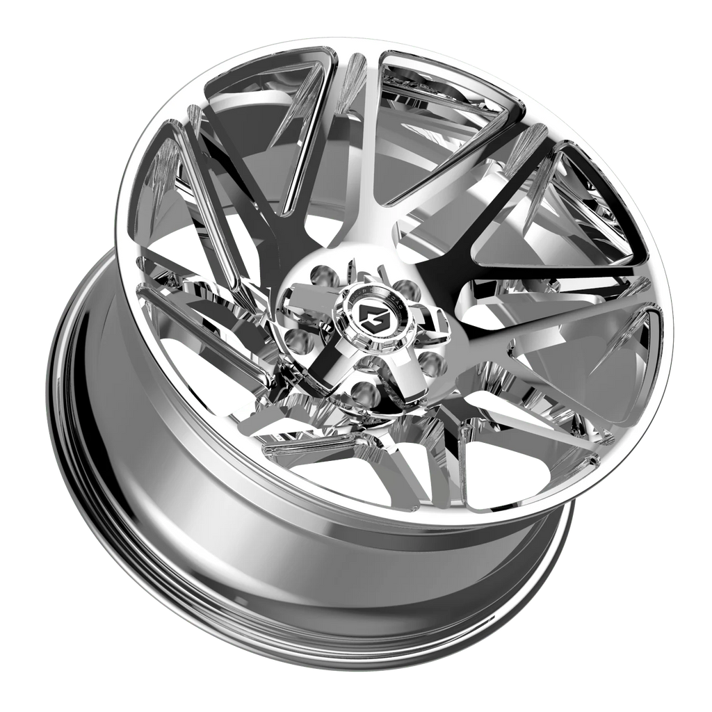 Gear Off Road 777C 20x10 Cast Aluminum Wheel with 5x5.00 / 5x5.50 Bolt Pattern and -19 Offset