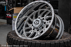 18X9 TIS 544C OFF-ROAD WHEELS WITH 8X170 BOLT PATTERN AND +18 OFFSET - CHROME
