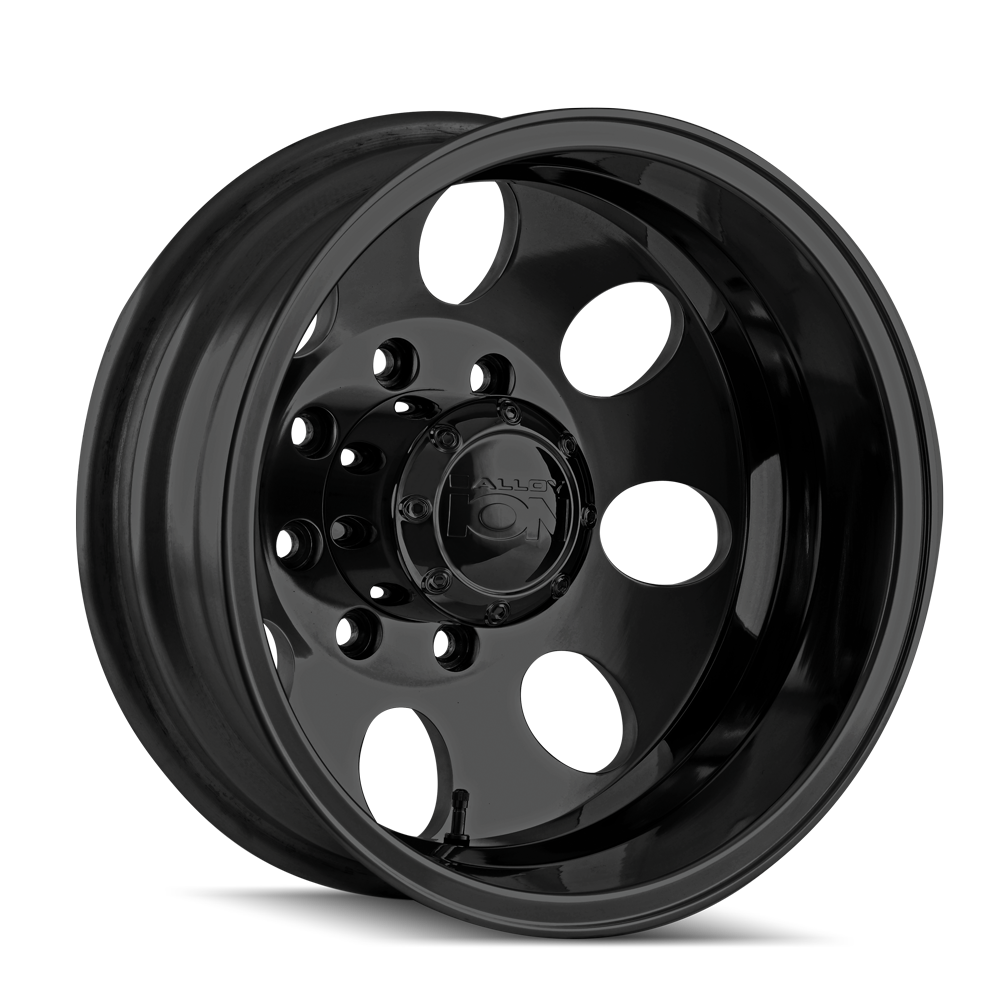 20X8.25 ION 167 DUALLY WITH 8X200 BOLT PATTERN - GLOSS BLACK