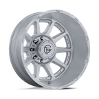 FUEL CIRCUIT D912 DUALLY WHEELS 8X200 - GLOSS SILVER W/ MACHINED FACE