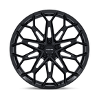 Niche 1PC NC600 Manta 19x10 Matte Black Wheel with 5x120.65 Bolt Pattern and +35 Offset
