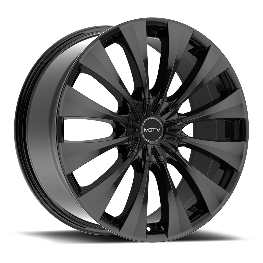 Motiv 436B 17x7.5 Cast Aluminum Wheel with 5x4.50 & 5x120 Bolt Pattern, +42 Offset
