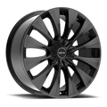 Motiv 436B 17x7.5 Cast Aluminum Wheel with 5x4.50 & 5x120 Bolt Pattern, +42 Offset