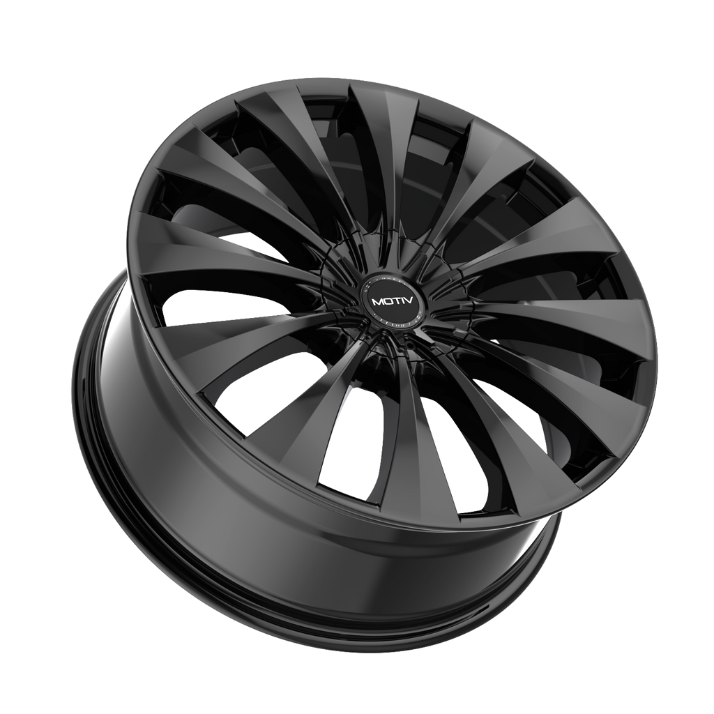 Motiv 436B 17x7.5 Cast Aluminum Wheel with 5x4.50 & 5x120 Bolt Pattern, +42 Offset