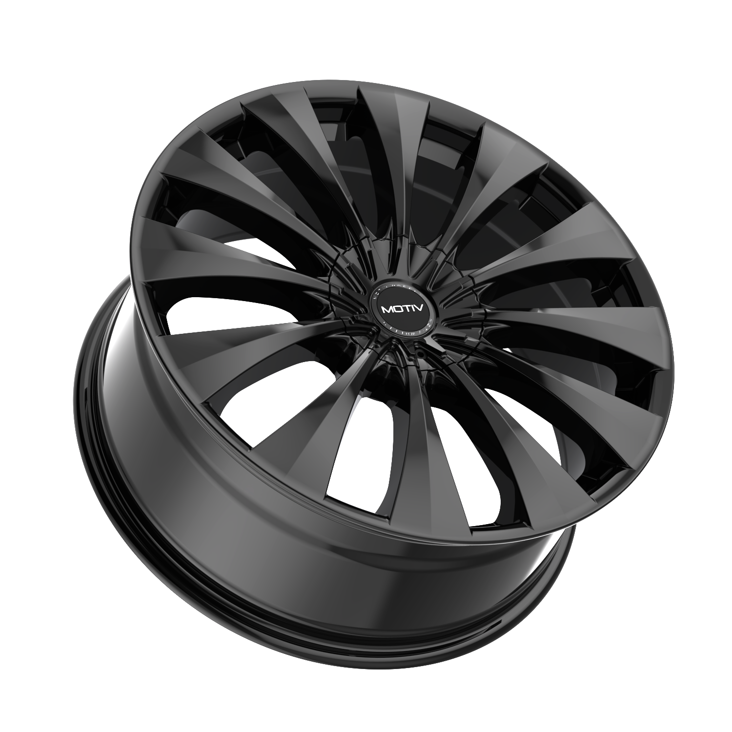 Motiv 436B 17x7.5 Cast Aluminum Wheel with 5x4.50 & 5x120 Bolt Pattern, +42 Offset