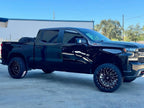 24X12 TIS 544BM OFF-ROAD WHEELS WITH 8X180 AND -44 OFFSET - GLOSS BLACK & MILLED