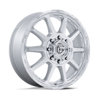 FUEL CIRCUIT D912 DUALLY WHEELS 8X200 - GLOSS SILVER W/ MACHINED FACE