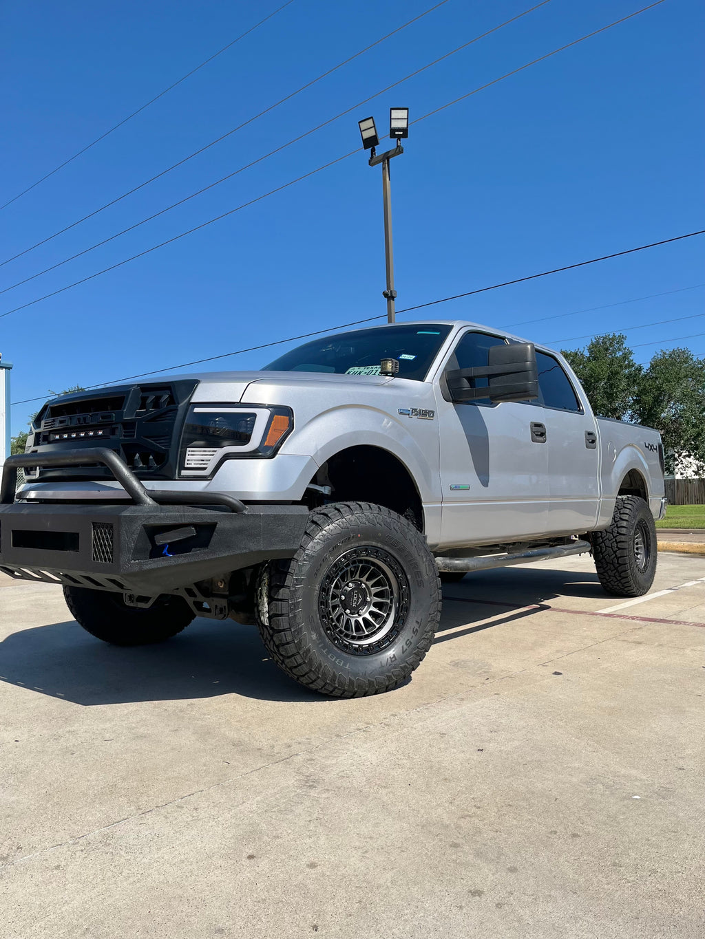 2009-2014 FORD F-150 WITH 17X9 LOCK OFF-ROAD, 35X12.50R17 TIRES AND 3” LEVELING KIT - GALLERY
