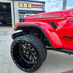 TIS 544BM OFF-ROAD WHEELS 8X6.5(165.1)- GLOSS BLACK & MILLED